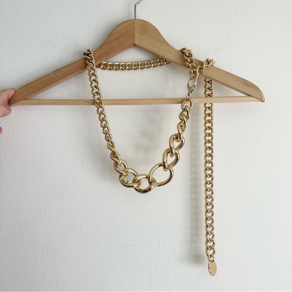 B-Low The Belt Gianna Gold Chain Belt - Picture 7 of 11